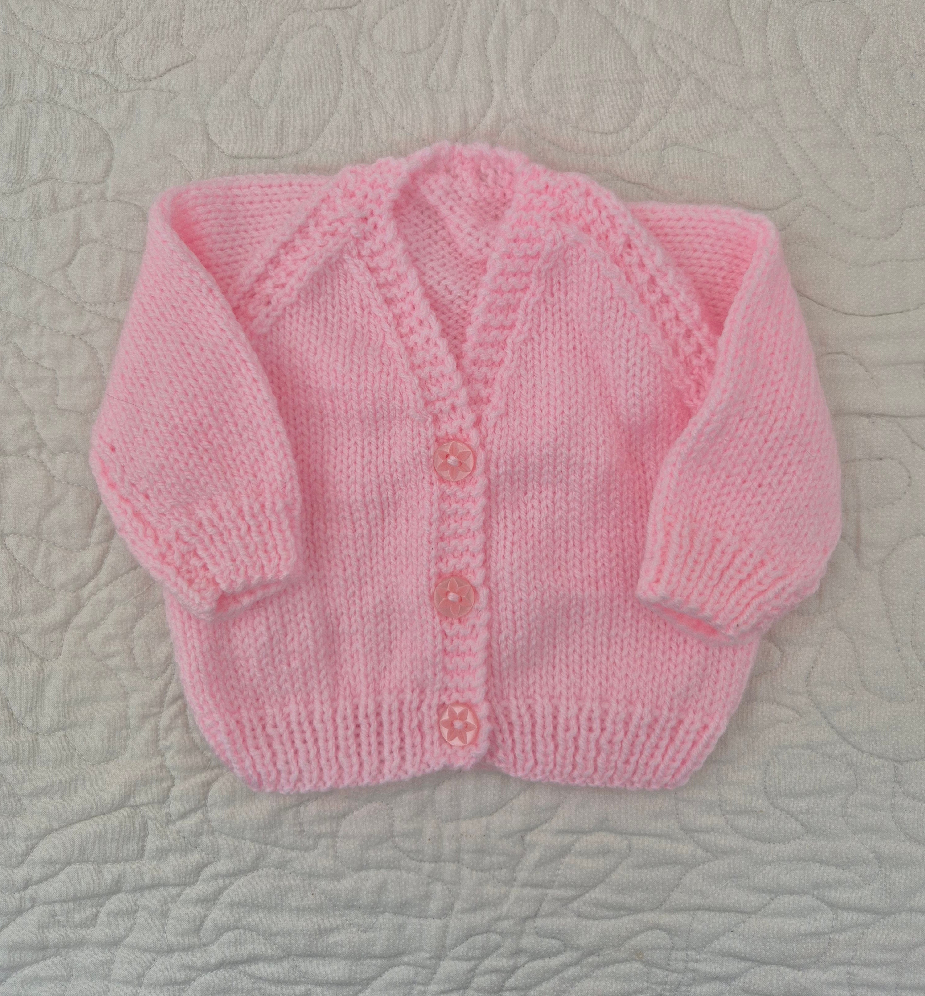 0-3 Month Personalised Cardigans