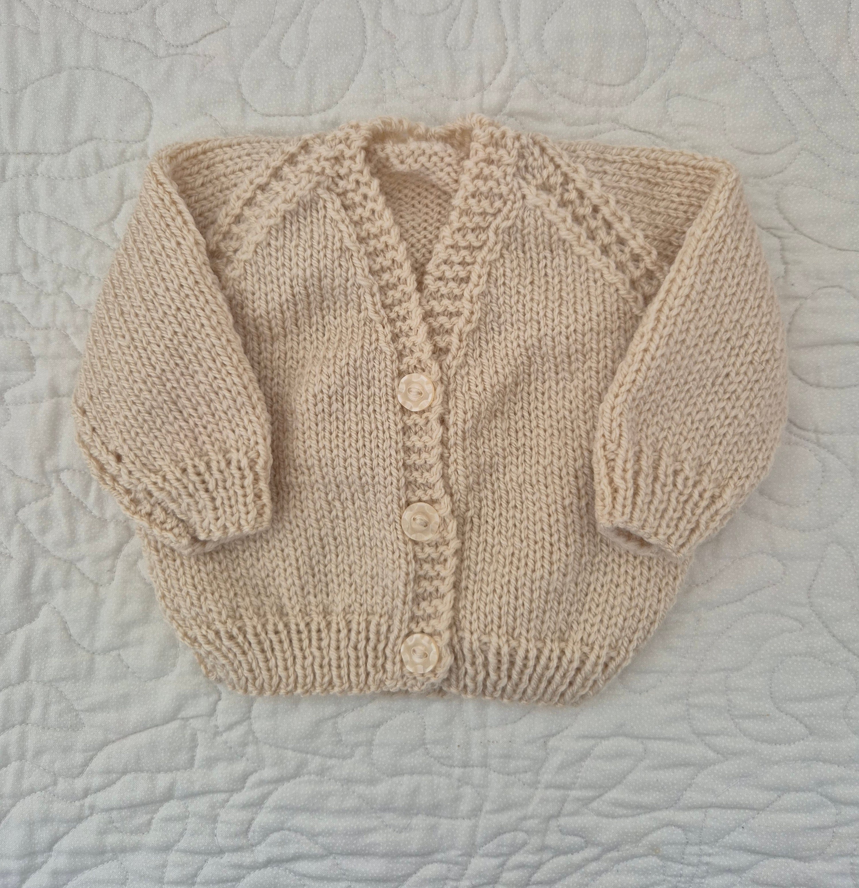 0-3 Month Personalised Cardigans