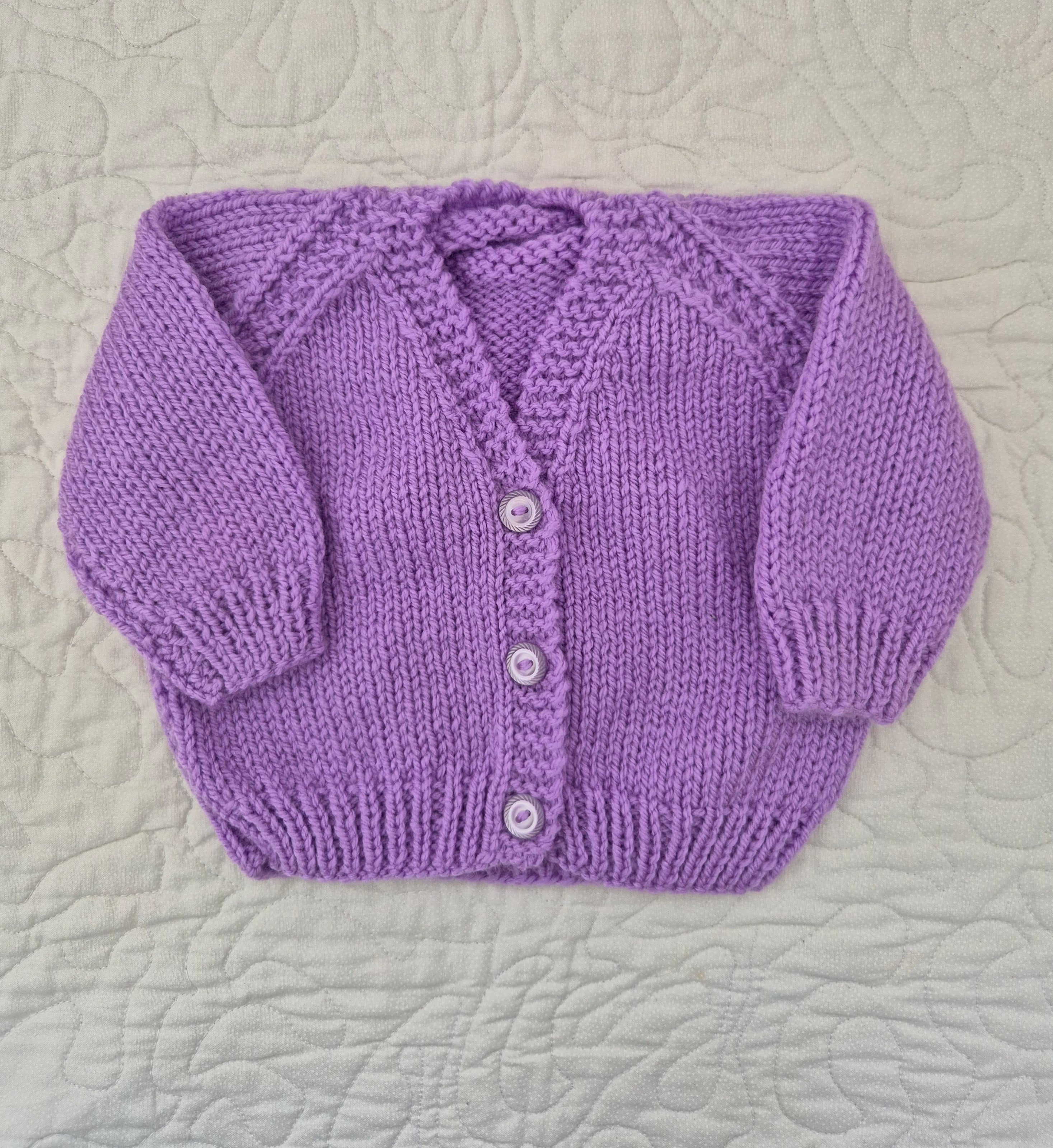 0-3 Month Personalised Cardigans