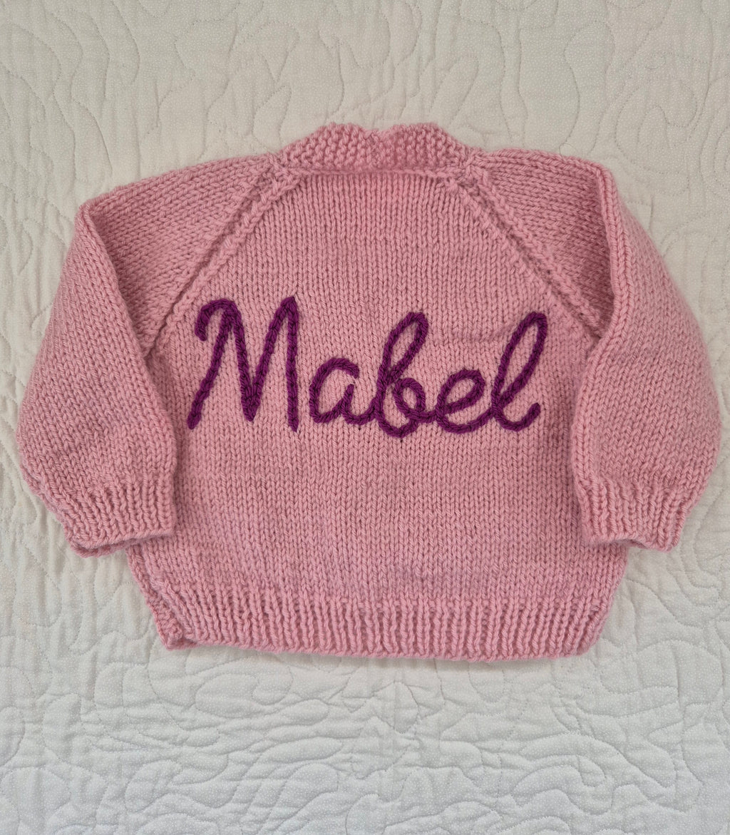 Send in Service (send me your knit to be embroidered)