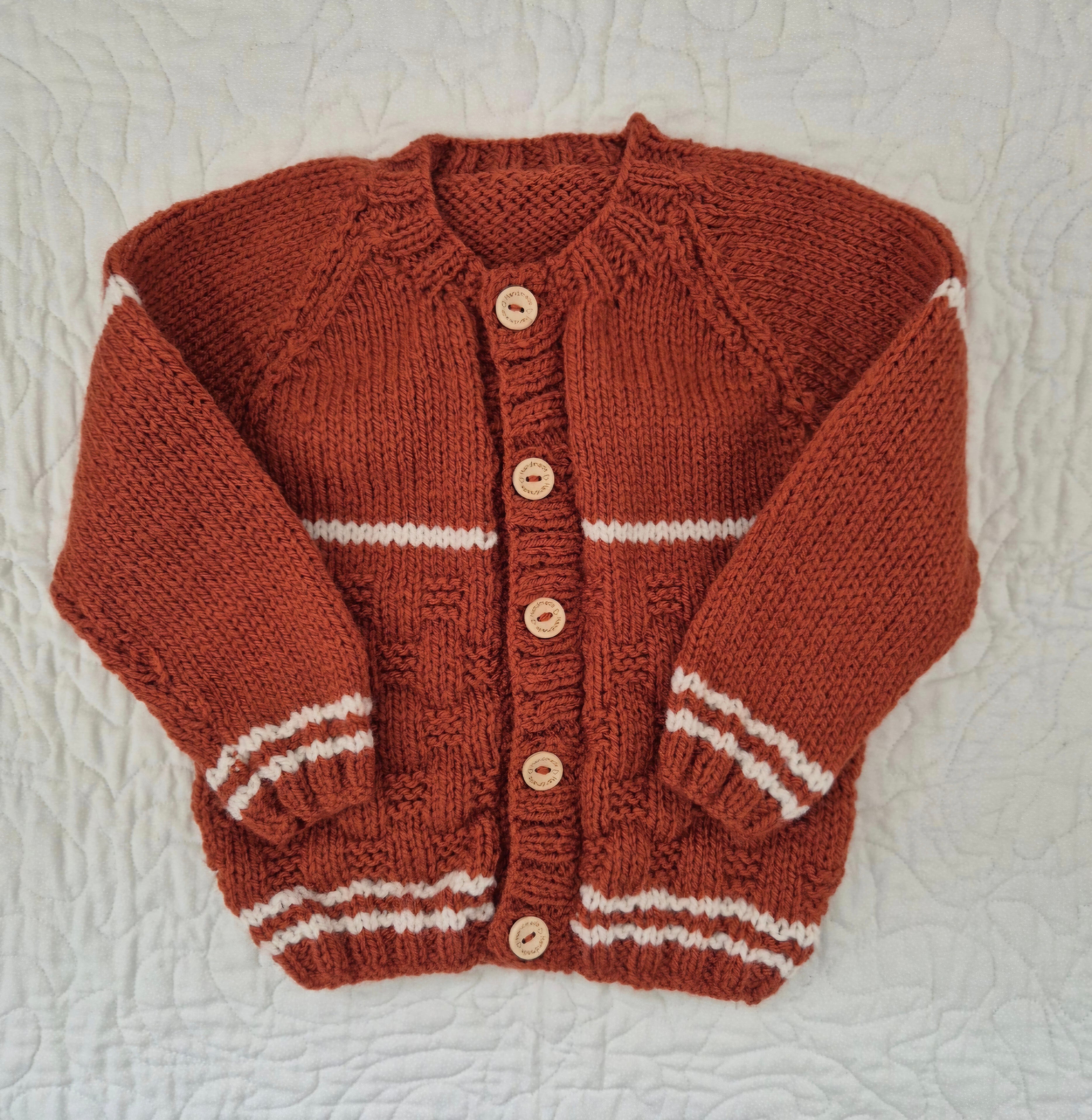 6-12 Month Personalised Cardigans