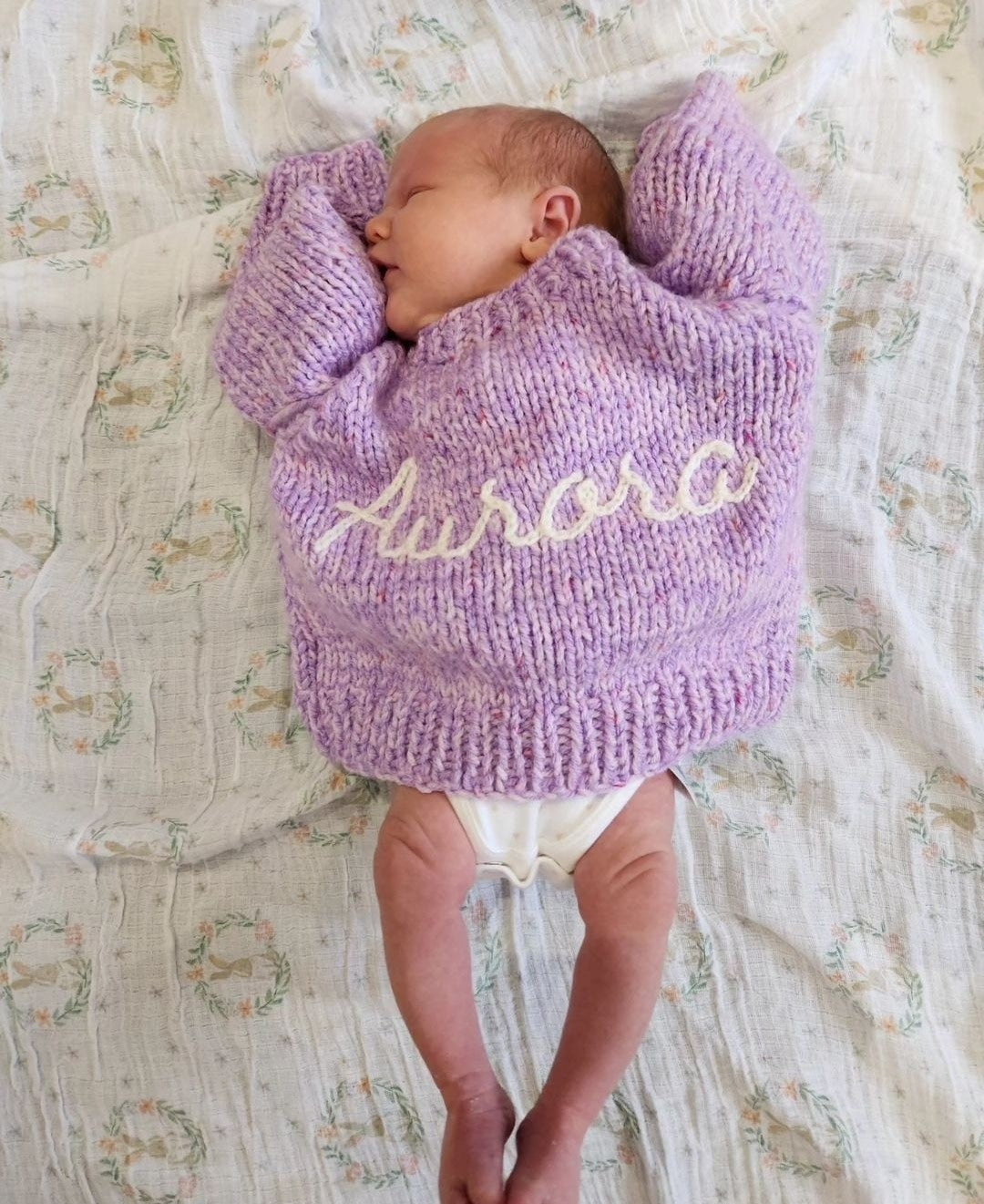 Send in Service (send me your knit to be embroidered)