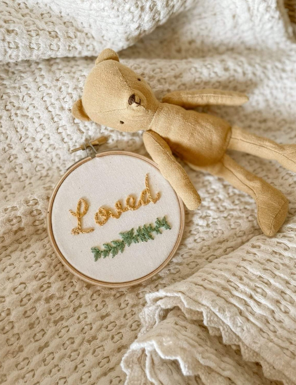 Bontanical Named Embroidery Hoops