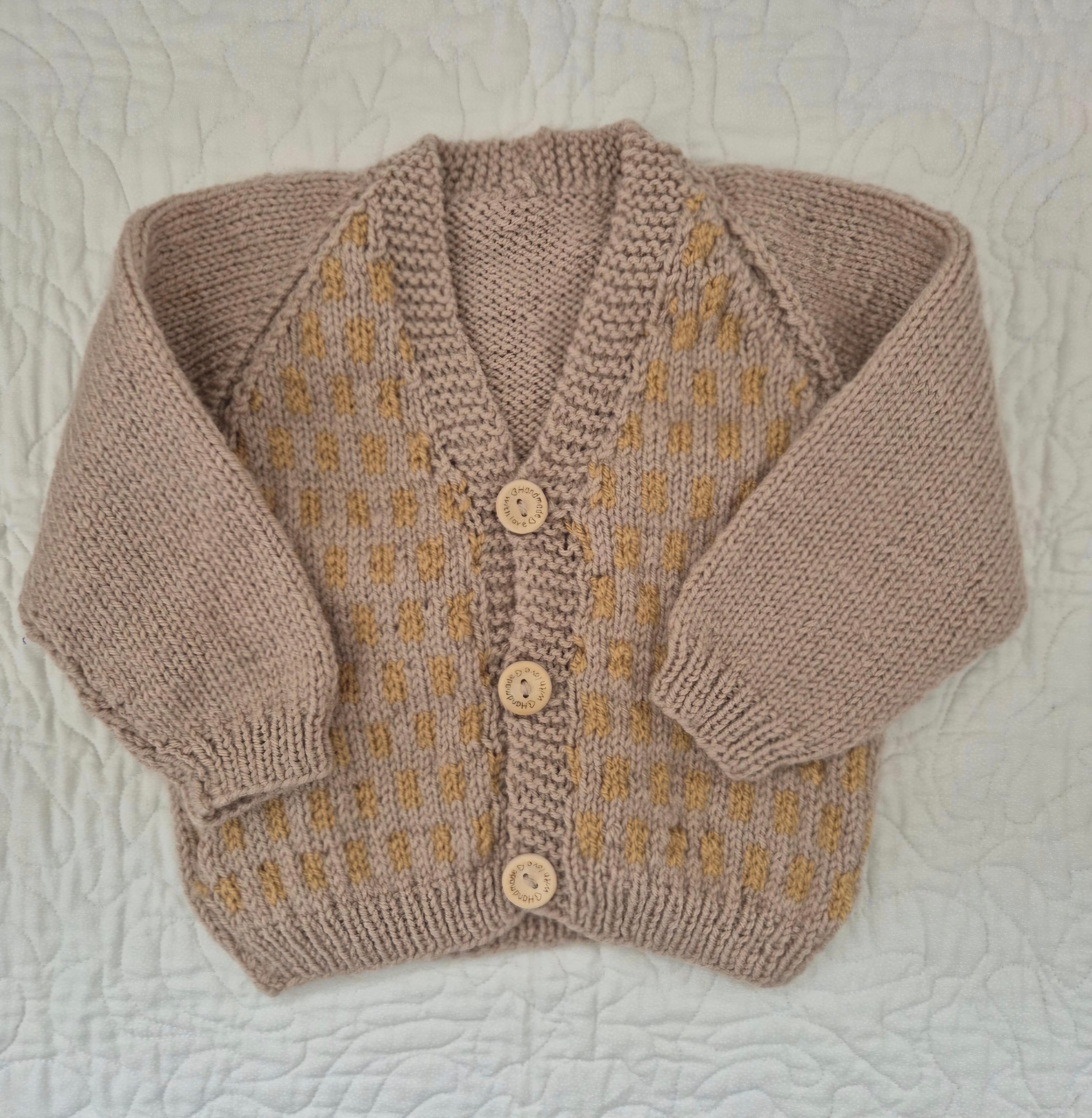 6-12 Month Personalised Cardigans