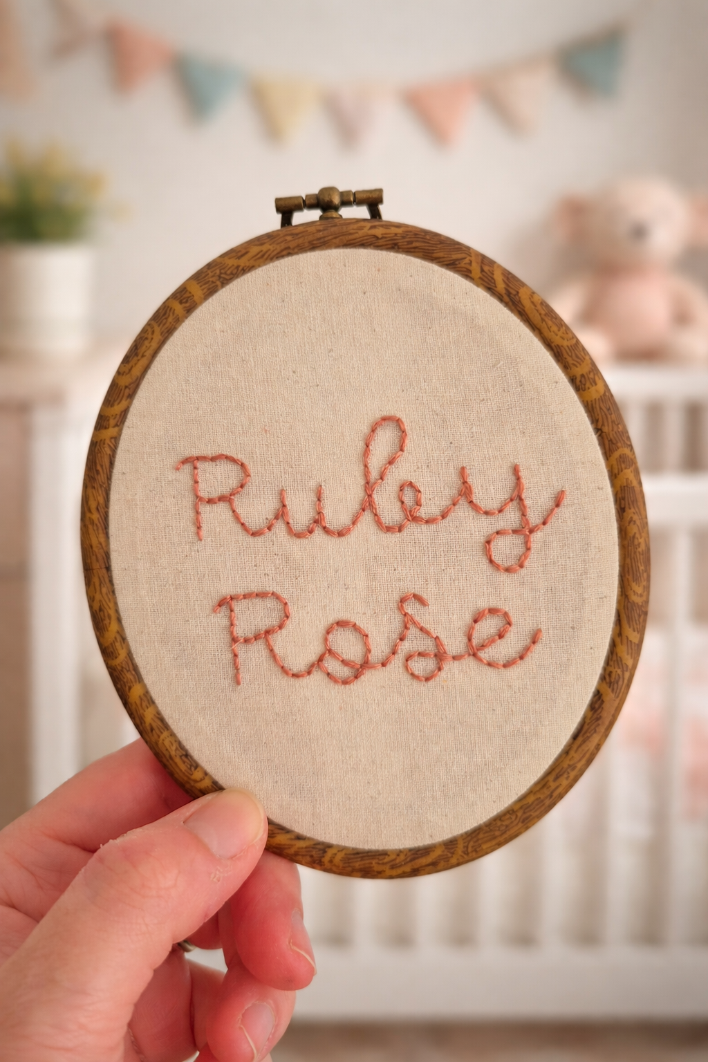 Personalised Embroidery Hoops