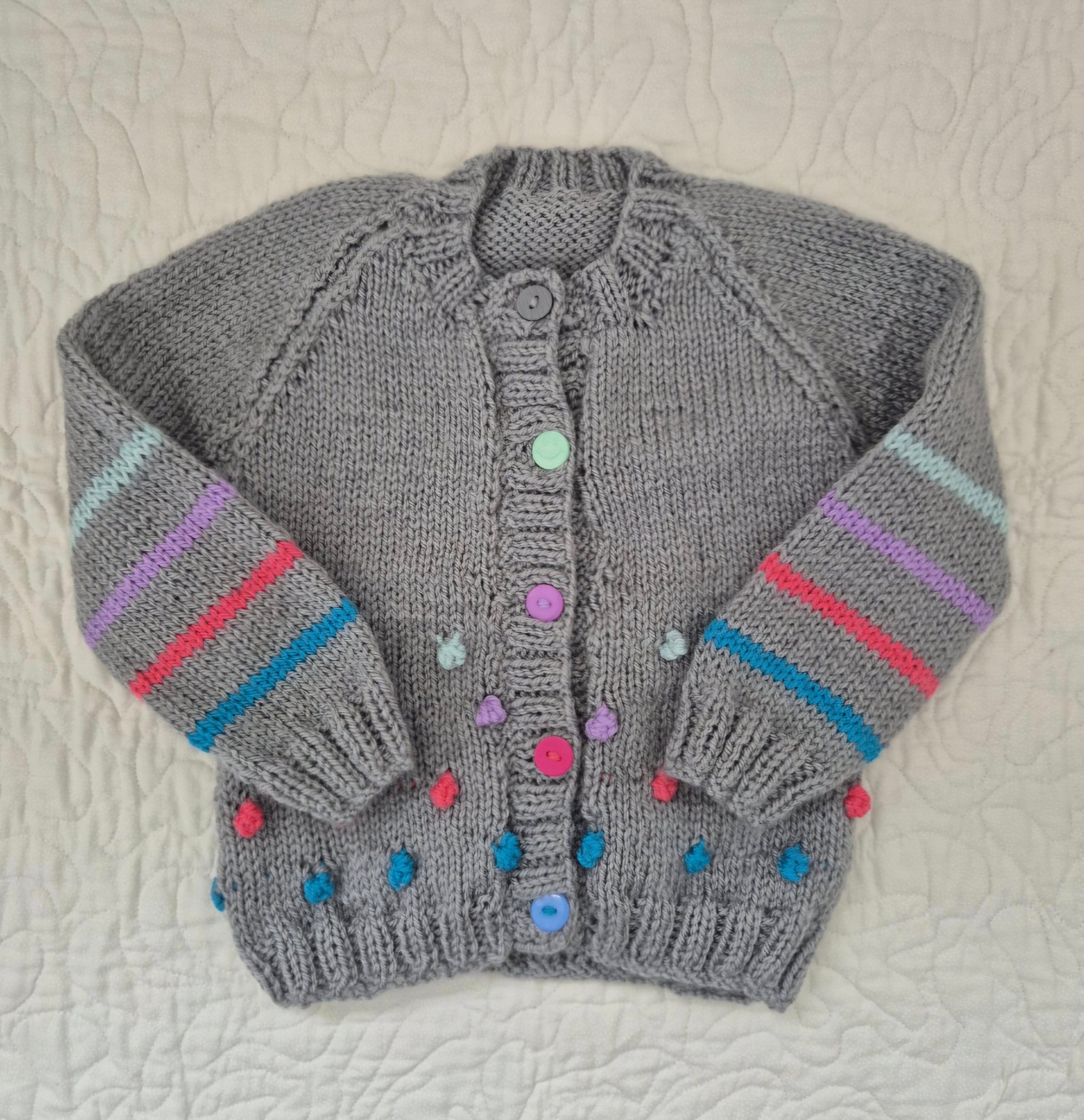 6-12 Month Personalised Cardigans