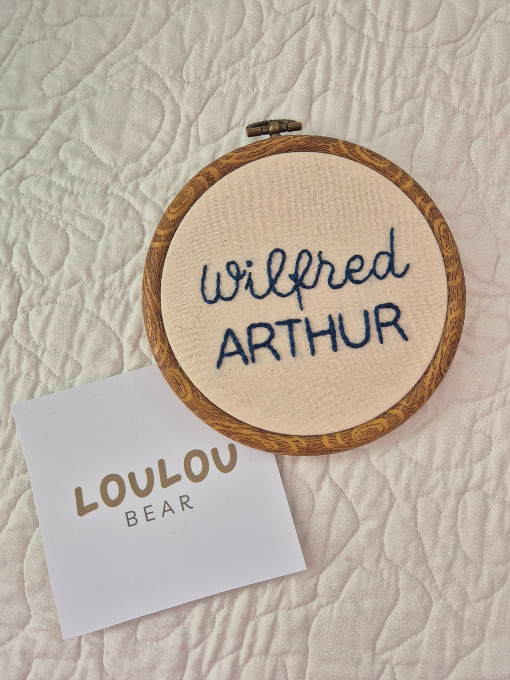 Personalised Embroidery Hoops