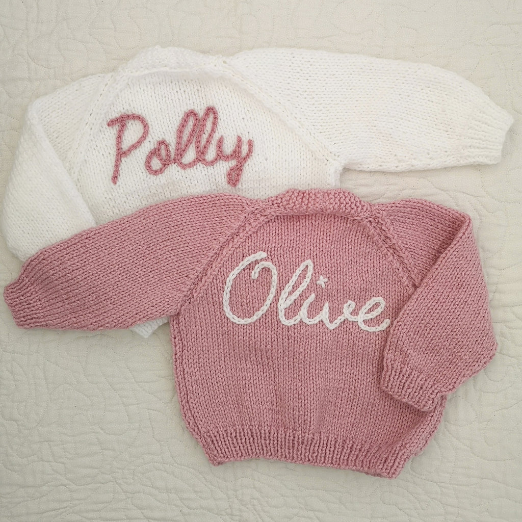 Send in Service (send me your knit to be embroidered)