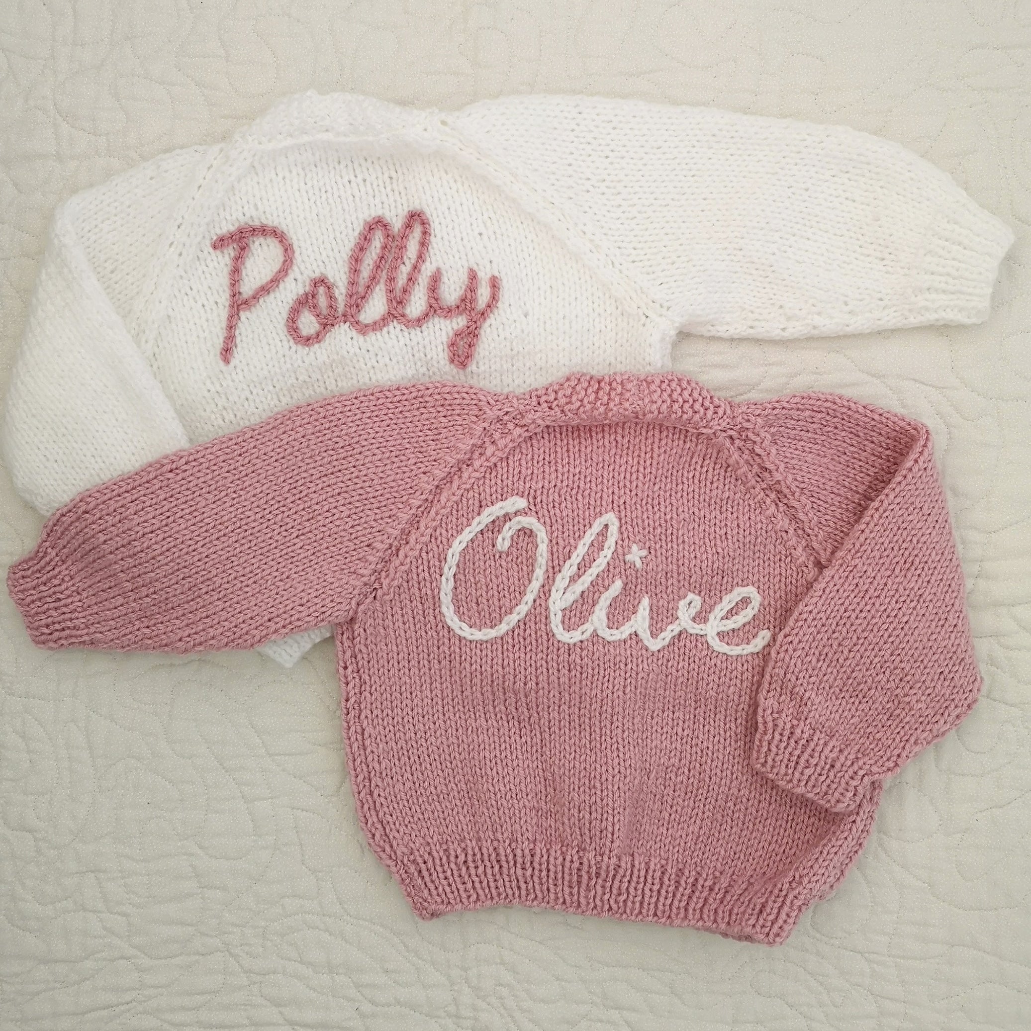 Send in Service (send me your knit to be embroidered)